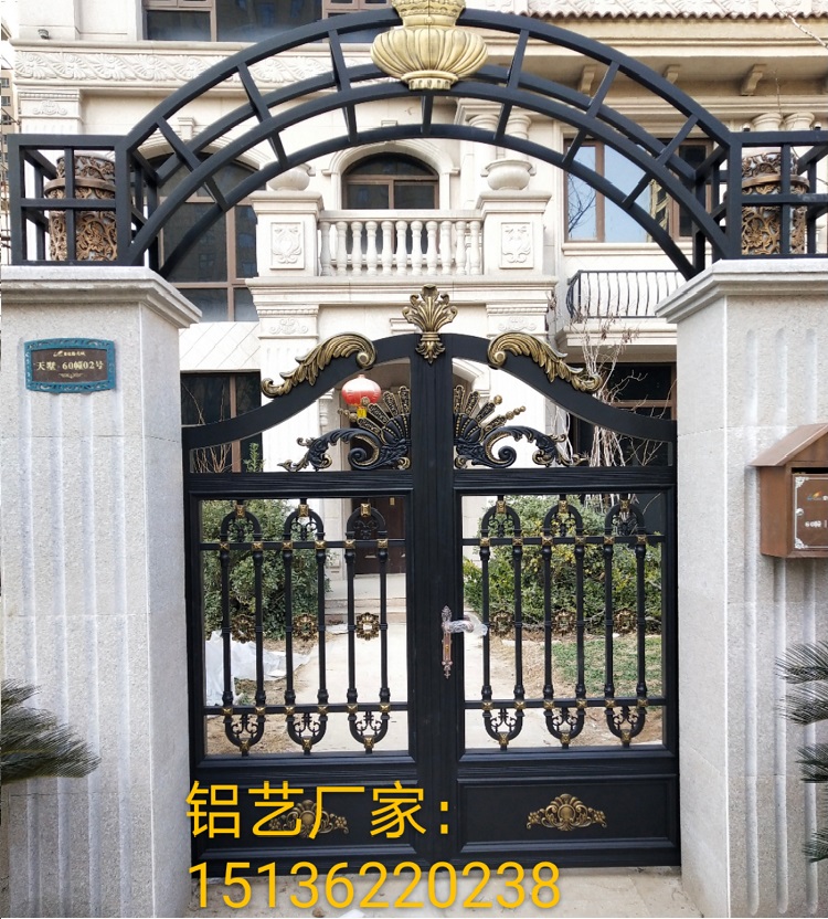 鋁藝庭院大門