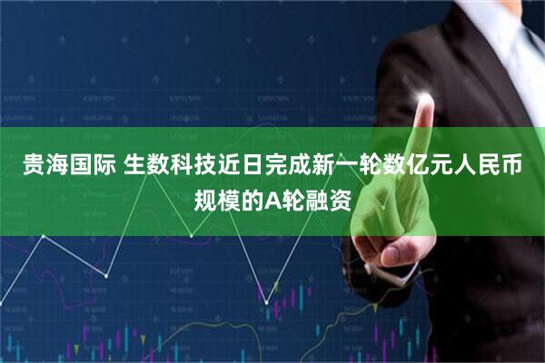 贵海国际 生数科技近日完成新一轮数亿元人民币规模的A轮融资